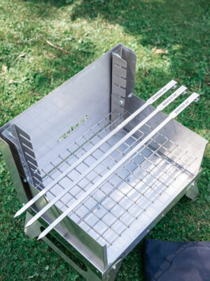 Kaasaskantav grill Silver